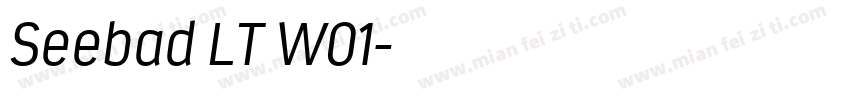 Seebad LT W01字体转换